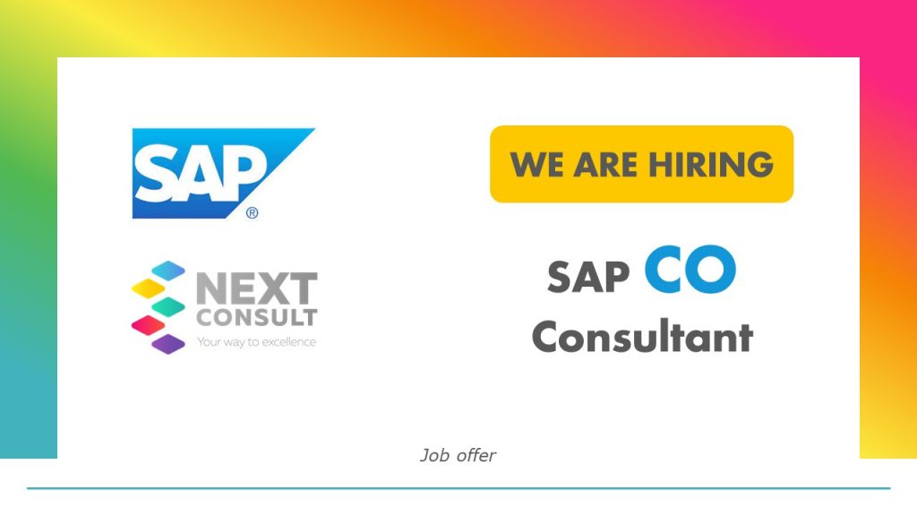 Job offer SAP CO