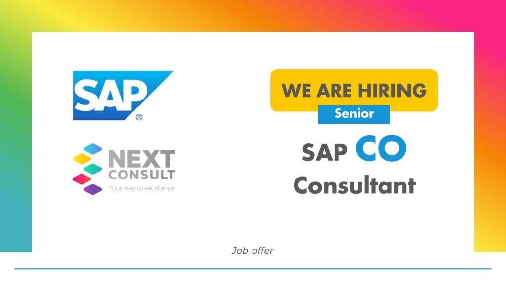 Job offer Senior SAP CO